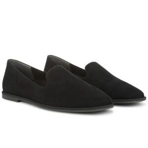 Vionic Women's Willa Suede Slip On Loafers Black Women's US Size 6M - New in Box